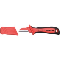 GEDORE R93220028 couteau à lame rétractable Rouge/Noir, 143 g