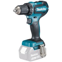 Makita DDF485Z perceuse 1900 tr/min Sans clé 1,7 kg Noir, Bleu, Perceuse/visseuse Bleu/Noir, Perceuse à poignée pistolet, Sans clé, Sans brosse, 1,3 cm, 1900 tr/min, 3,8 cm