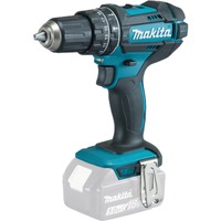 Makita DHP482Z perceuse Sans clé 1,8 kg Noir, Bleu, Perceuse à percussion Bleu/Noir, Perceuse à poignée pistolet, Sans clé, 1,3 cm, 3,8 cm, 1,3 cm, 1,5 mm