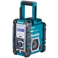 Makita DMR112 enceinte portable Enceinte portable stéréo Noir, Turquoise 4,9 W, Radio de chantier Turquoise/Noir, 2.0 canaux, 8,9 cm, 4,9 W, Sans fil, Enceinte portable stéréo, Noir, Turquoise