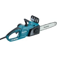 Makita Tronçonneuse électrique 40cm, Scie à chaîne Bleu/Noir, 7820 tr/min, 36 cm, 40 cm, 1,27 mm, 14,5 m/s, 76,2 / 8 mm (3 / 8")