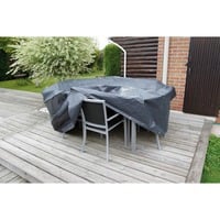 Nature Couverture de meubles de jardin pour chaises et tables, Finition Gris, 6030602