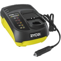 Ryobi RC18118C Chargeur de batterie Noir/Jaune, Chargeur de batterie, Lithium, 18 V, Ryobi, Noir, Jaune, 12 V