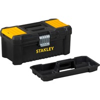 Stanley BOITE A OUTILS CLASSIC LINE ATT.METAL, Boîte à outils Noir/Jaune, Boîte à outils, Métal, Plastique, Noir, Jaune, 406 mm, 205 mm, 195 mm