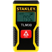 Stanley TLM30 Mètre laser portable Noir, Jaune 9 m, Télémètre Noir/Jaune, Mètre laser portable, ft, Noir, Jaune, Numérique, 2 lignes, 9 m