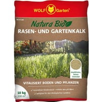 WOLF-Garten Natura Bio pelouse et chaux de jardin RG-K 200, Engrais Convient pour 200m2