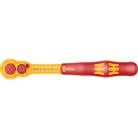 Wera Clé à cliquet Zyklop 8007 B VDE 3/8", Clè dynamométrique Rouge/Jaune