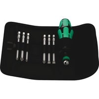 Wera Kraftform Kompakt 40, Set d'embouts de vissage Noir/Vert, 7 pièces