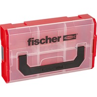 fischer FIXtainer Boîte de rangement Rectangulaire Noir, Rouge, Transparent Rouge/transparent, Boîte de rangement, Noir, Rouge, Transparent, Rectangulaire, Monochromatique