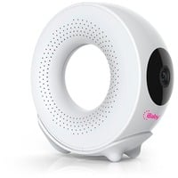 iBaby Moniteur M2S Plus, Moniteur pour bébé Blanc, Wi-Fi, vidéo HD 1080p