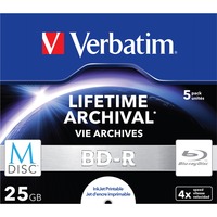 Verbatim M-Disc 4x BD-R 25Go, Disques Blu-ray 