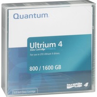 Quantum LTO Ultrium 4 Medium, Streamer-moyen Bande de données vierge, LTO, 1600 Go, 240 Mo/s, 800 Go, Vente au détail