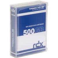 Tandberg Cassette RDX 500 Go, Médias de disque amovible Cartouche RDX, RDX, 500 Go, 15 ms, Noir, 550000 h