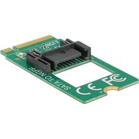 DeLOCK 62876 carte et adaptateur d'interfaces Interne SATA, Serial ATA-Controller M.2, SATA, Vert, 6 Gbit/s, 22 mm, 42 mm