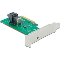 DeLOCK 90437 carte et adaptateur d'interfaces, Carte d'interface PCIe, Profil bas, PCIe 4.0, 5 - 50 °C, -25 - 70 °C, 15 - 90%