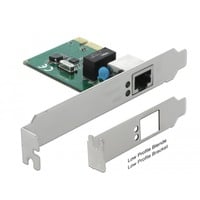 DeLOCK Carte PCIe 1x Gigabit LAN, Carte réseau
