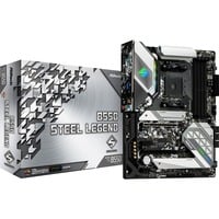 ASRock B550 Steel Legend carte mère socket AM4 Noir/Argent, RAID, Gb-LAN, Sound, ATX