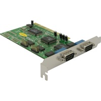 DeLOCK PCI Card 4x Serial carte et adaptateur d'interfaces, Carte d'interface PCI, 1 Mbit/s, Avec fil, 98SE/ME/2000/NT4.0/XP/Vista, Linux, DOS, Détail Lite