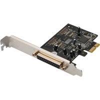 Digitus Carte PCIe d'interface parallèle, Adaptateur PCIe, Parallèle, Hauteur totale, Multicolore, PC, Chine