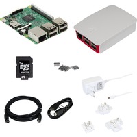 Raspberry Pi Foundation Raspberry Pi 3 Starter Kit Set2, Mini PC Blanc, Cortex-A53 | VideoCore IV | 1 Go