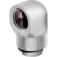 Corsair Hydro X Series 90° Rotary Adaptateur, Connecteur Chrome, 2 pièces