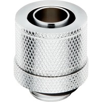 Corsair Hydro X Series XF Compression 10/13 mm (3/8" / 1/2") ID/OD, Connecteur Chrome, 4 pièces
