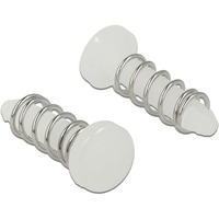 DeLOCK Clips pour le dissipateur thermique, Montage Blanc, 10 pièces