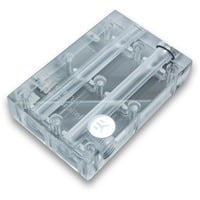 EKWB EK-FC Terminal TRIPLE Parallèle - Plexi, Connecteur Transparent