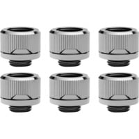 EKWB EK-Quantum Torque 6-Pack HDC 14 - Nickel, Connecteur Argent