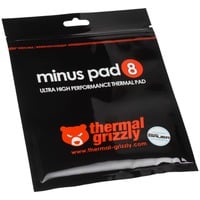 Thermal Grizzly Minus Pad 8 120x20x3, Pâtes thermiques Rouge