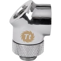 Thermaltake Adaptateur G1/4" 45 & 90° Pacific, Connexion Chrome