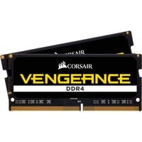 Corsair Kit 16 Go DDR4-2666, Mémoire vive Noir, CMSX16GX4M2A2666C18, Vengeance