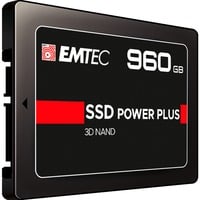 Emtec X150 Power Plus 2.5" 960 Go Série ATA III SSD Noir, ECSSD960GX150, SATA/600, 3D NAND