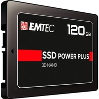 Emtec X150 Power Plus, 120 Go SSD Noir, ECSSD120GX150, SATA/600, 3D NAND