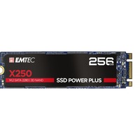 Emtec X250 M.2 256 Go Série ATA III 3D NAND SSD 256 Go, M.2, 520 Mo/s