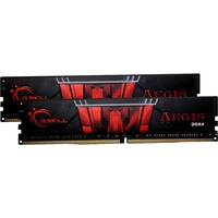 G.Skill Aegis 16 Go DDR4-2666 (2x 8 Go) mémoire vive Noir, F4-2666C19D-16GIS