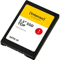 Intenso Top 2.5" 1000 Go Série ATA III MLC SSD Noir, 1000 Go, 2.5", 520 Mo/s, 6 Gbit/s