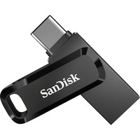 SanDisk Ultra Dual Drive lecteur USB flash 128 Go USB Type-A / USB Type-C 3.2 Gen 1 (3.1 Gen 1) Noir, Argent, Clé USB Noir, 128 Go, USB Type-A / USB Type-C, 3.2 Gen 1 (3.1 Gen 1), 150 Mo/s, Slide, Noir, Argent
