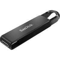 SanDisk Ultra lecteur USB flash 32 Go USB Type-C 3.2 Gen 1 (3.1 Gen 1) Noir, Clé USB Noir, 32 Go, USB Type-C, 3.2 Gen 1 (3.1 Gen 1), 150 Mo/s, Slide, Noir