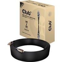 Club 3D Câble de raccordement Cat.6 U/UTP, Outdoor Noir, 30 mètres