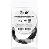 Club 3D DisplayPort 1.4 - DisplayPort 1.4 male-male, Câble Noir, 2 mètres, CAC-2068