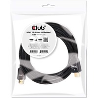 Club 3D HDMI Certified AOC, Câble Noir, 10 mètres, 4K 120Hz, 8K 60Hz