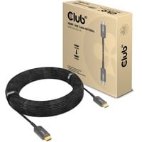 Club 3D USB-C Gen 2 Active Optical A/V Unidirectional M/M, Câble 20 mètres
