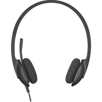 Logitech H340 USB casque on-ear Noir, Retail, Vente au détail