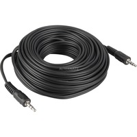 goobay Câble de connexion de 3,5 mm Noir, 10 mètres