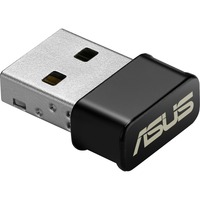 ASUS USB-AC53 Nano AC1200 dual-band USB wifi adapter, Adaptateur WLAN Noir/gris