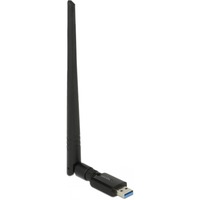 DeLOCK Clé USB 3.0 Dualband WLAN, Antenne Noir