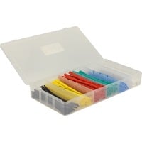 DeLOCK Jeu de gaines thermorétractables 100 pièces, Gaine thermorétractable Multicolore