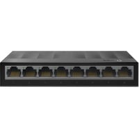 TP-Link LS1008G, Switch Noir, Sans gestion