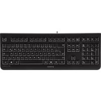 CHERRY KC 1000 clavier Noir, Layout BE (AZERTY), Rubberdome